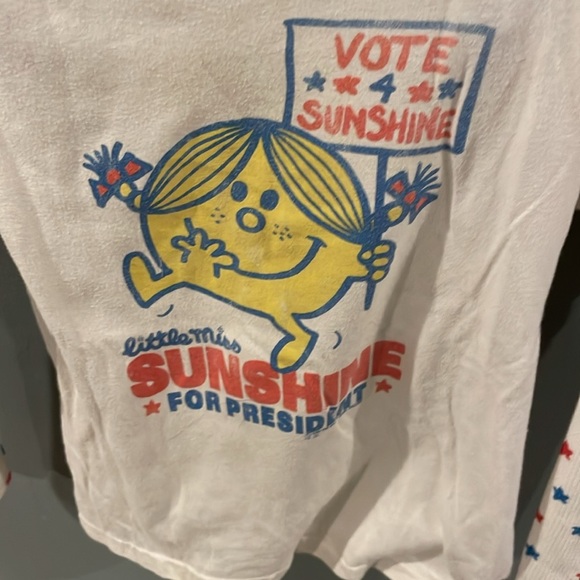 🇺🇸 Vote for sunshine, Little Miss for President junk food baby gap size 5🇺🇸 - Picture 3 of 4